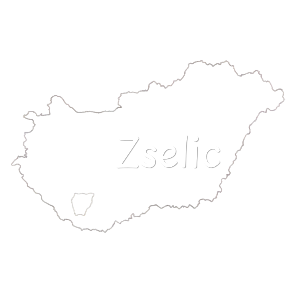 A Zselic elhelyezkedése Magyarországon