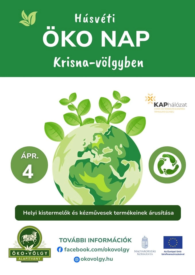 Húsvéti ÖKO NAP a Krisna-völgyben esemény poszter