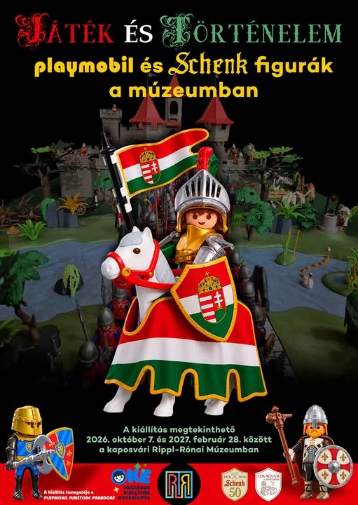 Játék és történelem – Playmobil és Schenk figurák a Rippl-Rónai Múzeumban esemény poszter