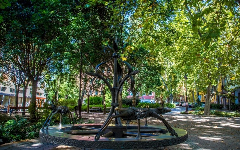 Európa park – kis oázis a Sétáló utca szívében