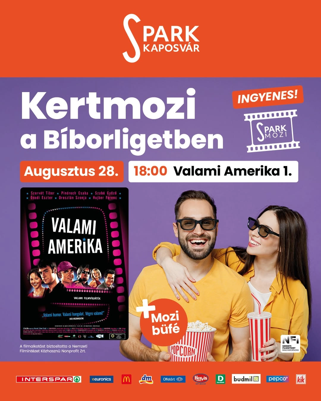 Kertmozi a Bíborligetben – Valami Amerika 1. esemény poszter