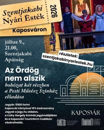 Szentjakabi Nyári Esték 2026 esemény poszter