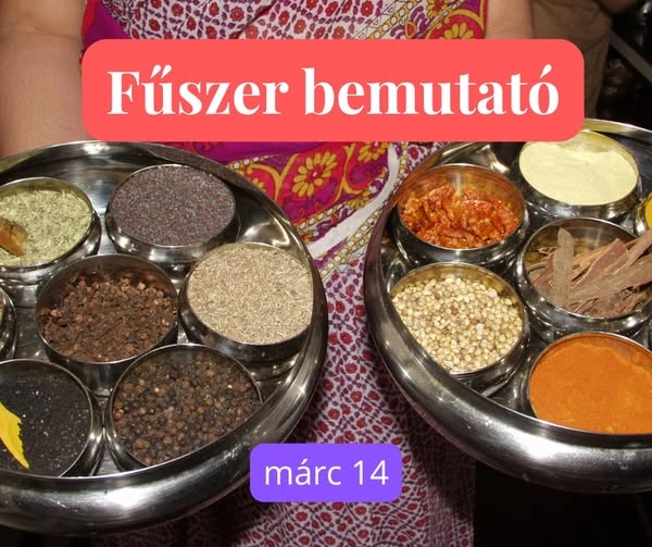 Fűszer bemutató a Krisna-völgyben esemény poszter