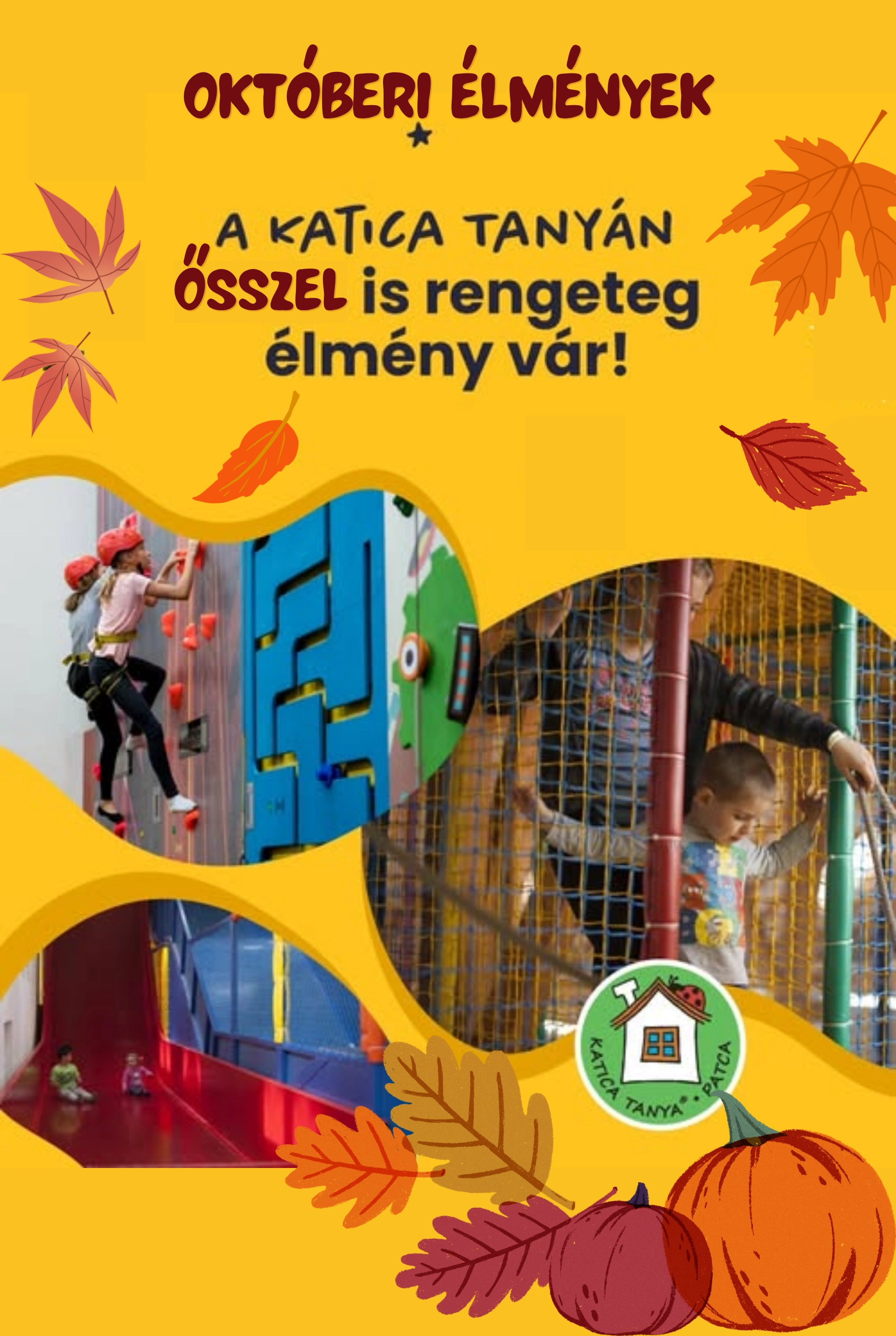 Őszi hétköznapok a Katica Tanyán – Matyivonat, Kiütlek és tehénfejés esemény poszter