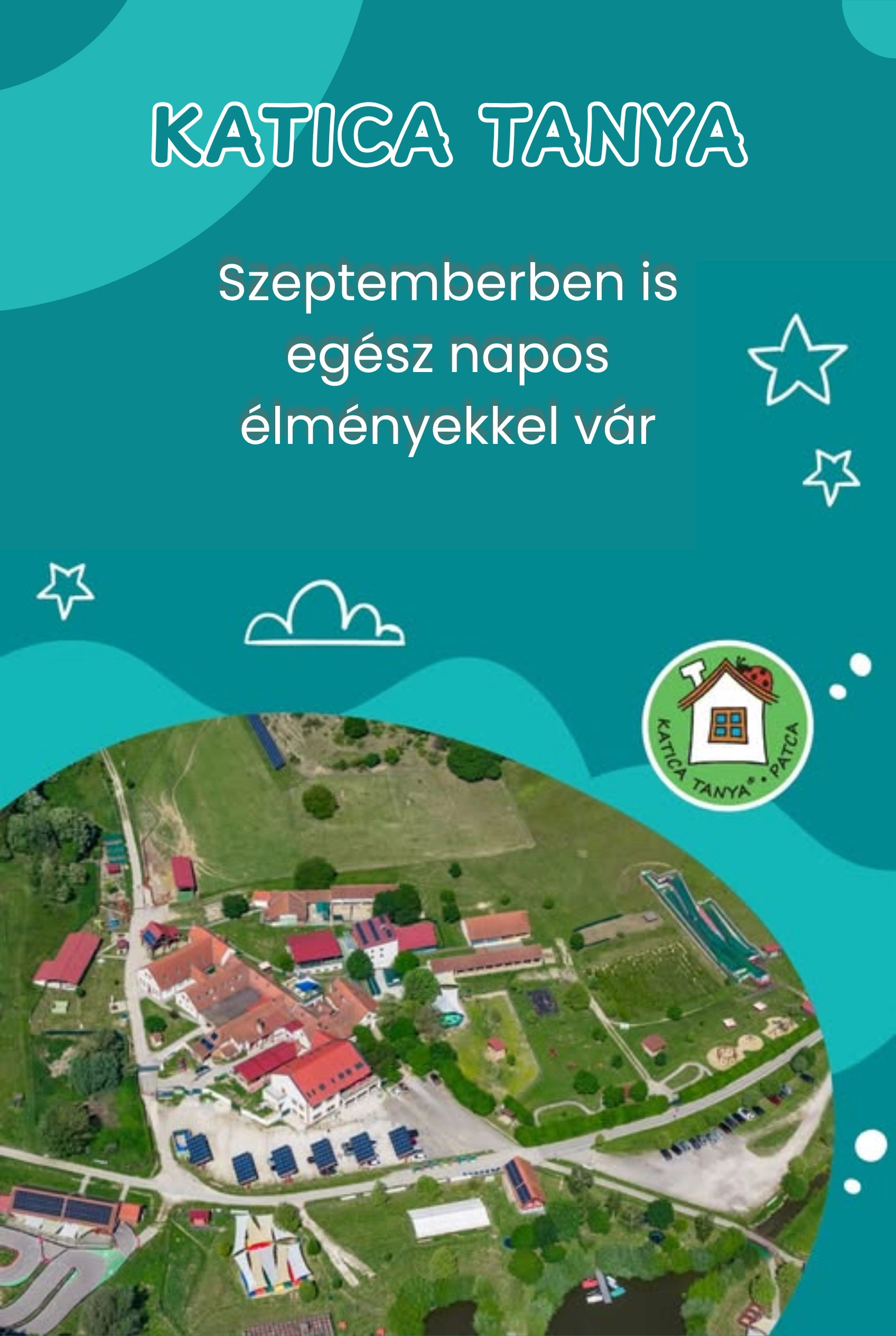 Családi programok a Katica Tanyán – hétköznap is vár a vidéki élmény esemény poszter