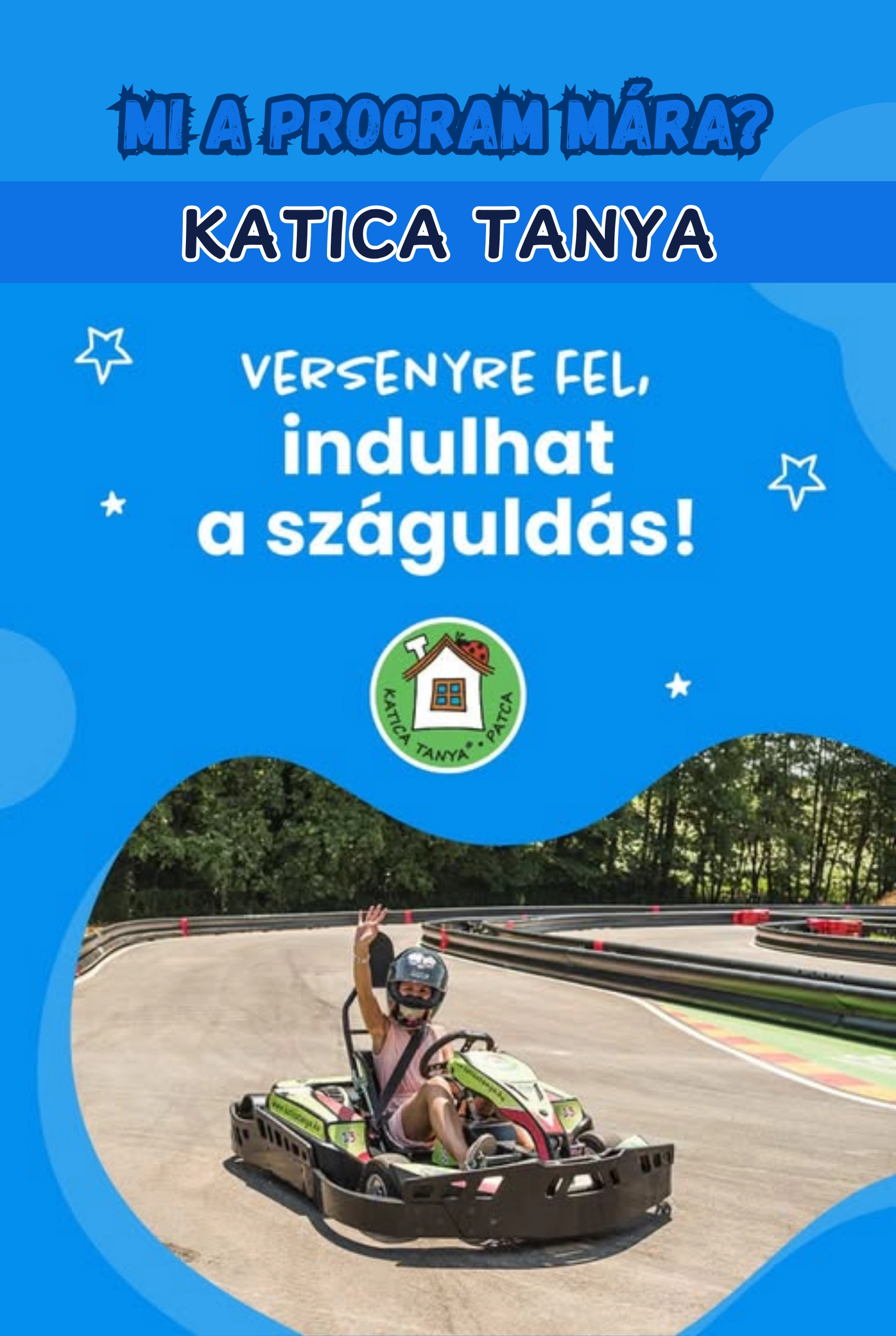Családi programok a Katica Tanyán – hétköznap is vár a vidéki élmény esemény poszter